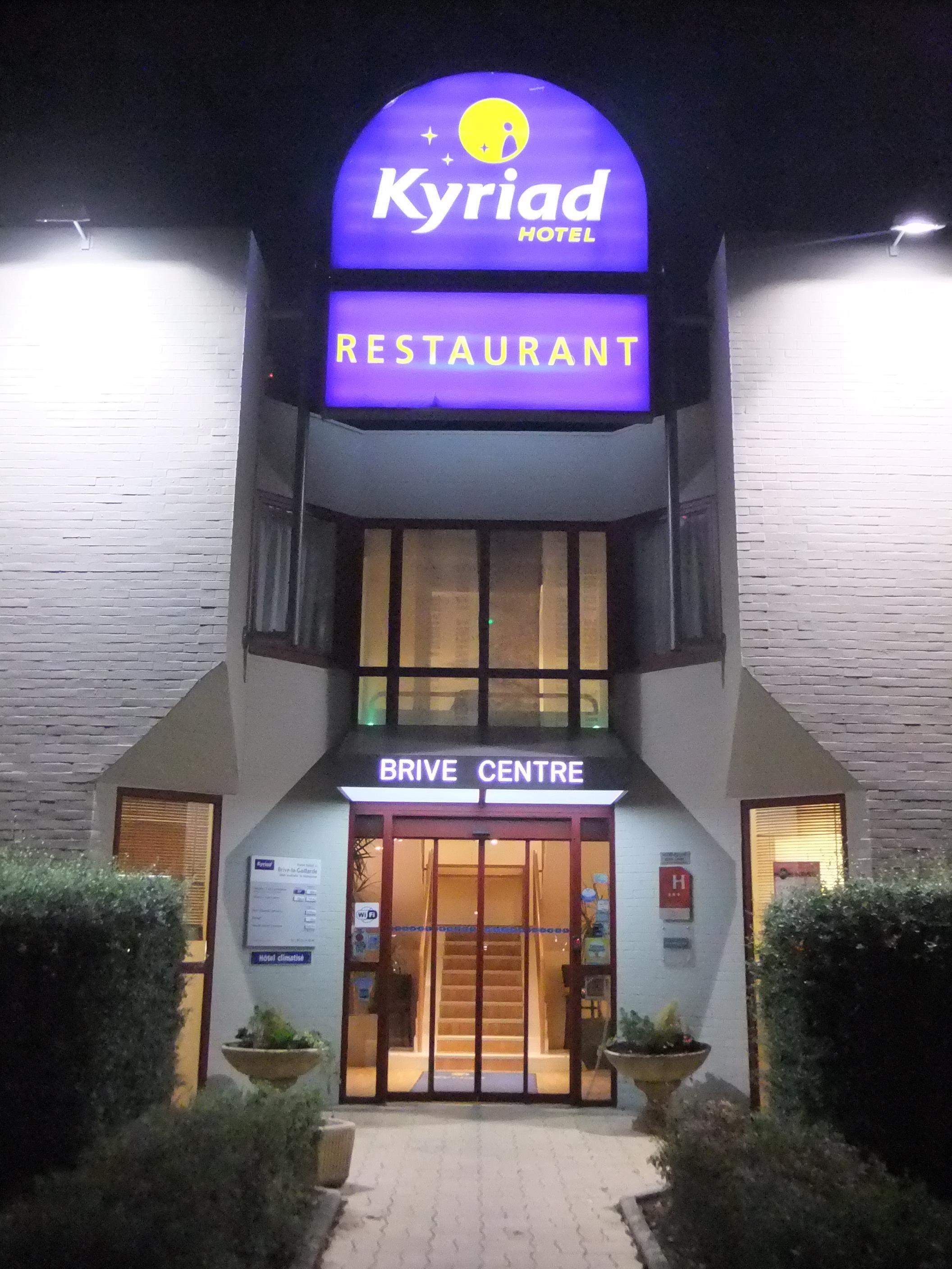 Hotel Restaurant Kyriad Brive Centre Exterior foto