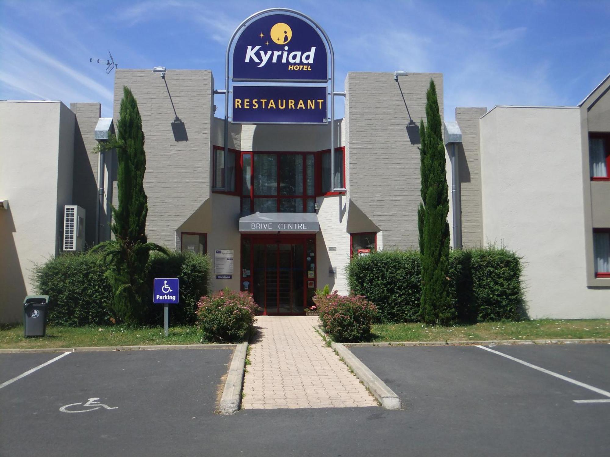 Hotel Restaurant Kyriad Brive Centre Exterior foto